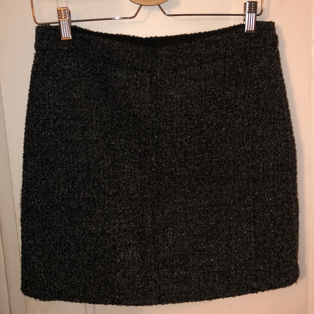Textured Mini Skirt
